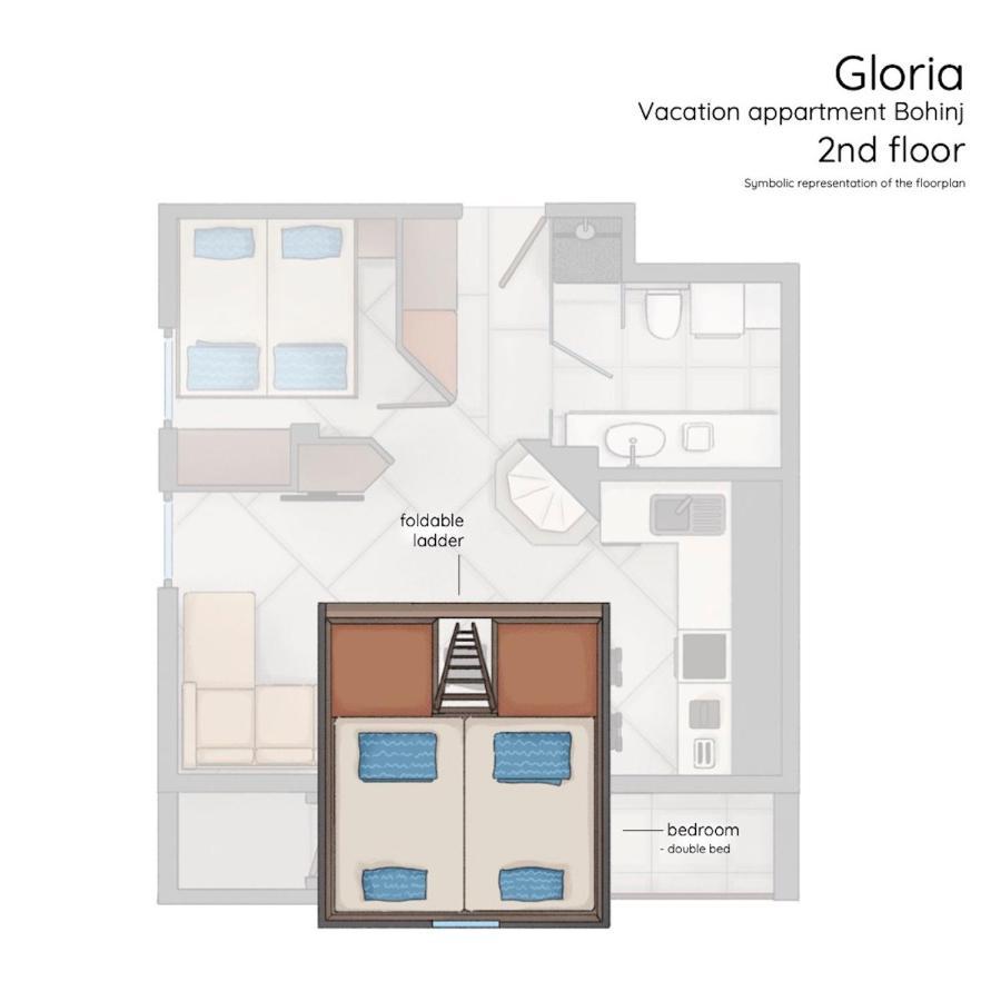 Gloria Holiday - Apartment Bohinj Exteriér fotografie